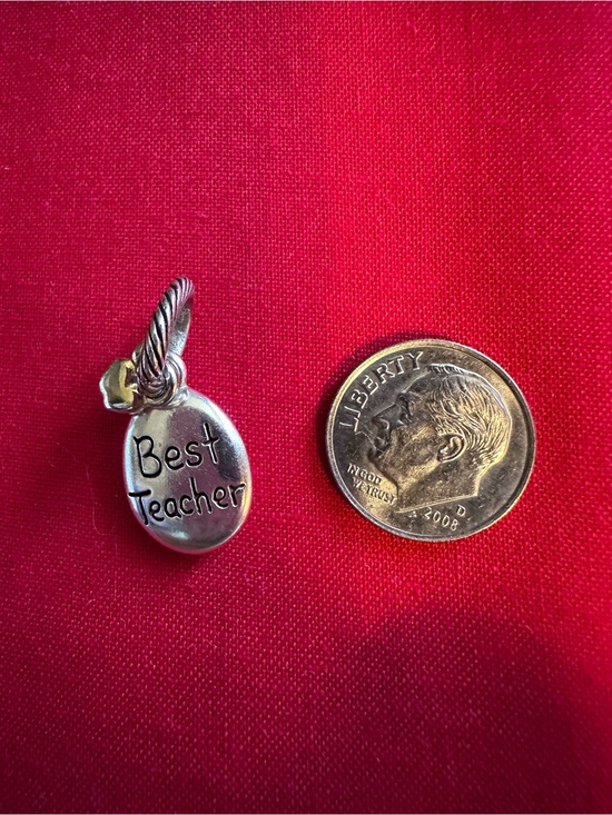 Brighton Jewelry - Brighton Silver 'Best Teacher' Bracelet Charm